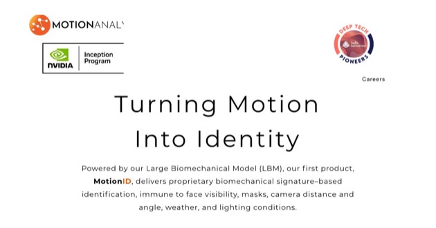 Capture d'écran de MotionID by MotionAnalytics