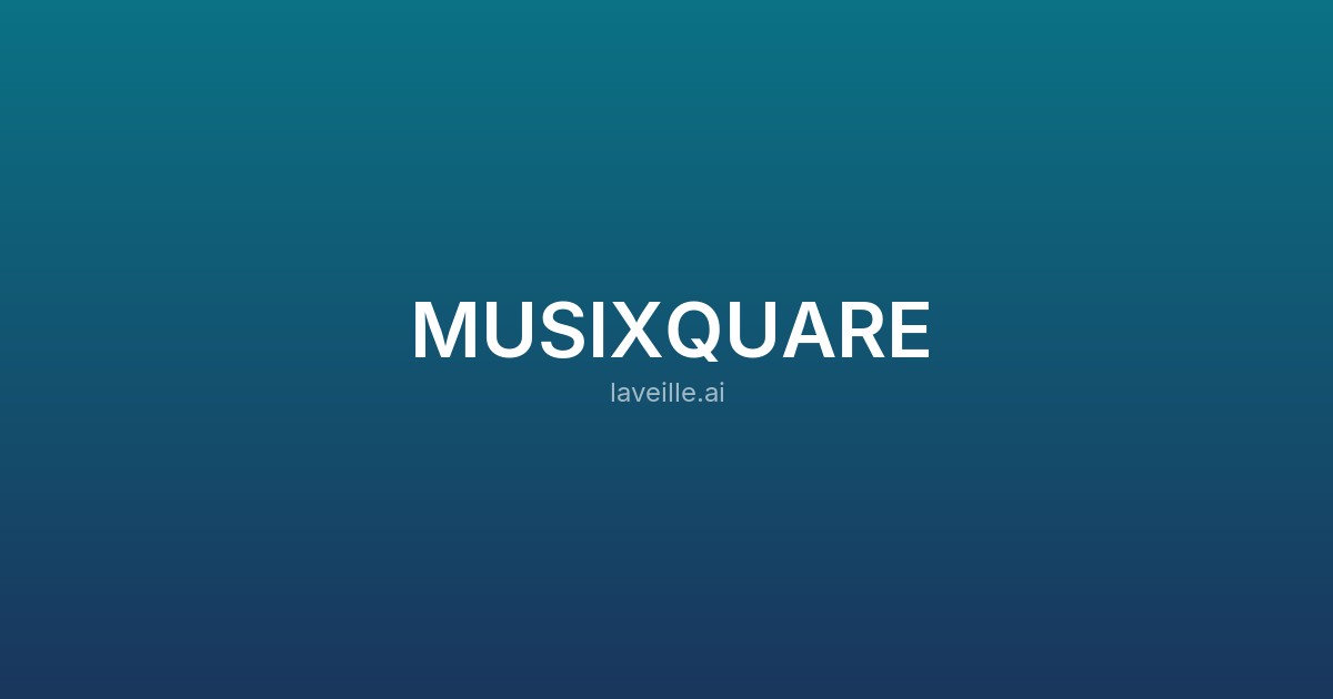 Capture d'écran de MUSIXQUARE