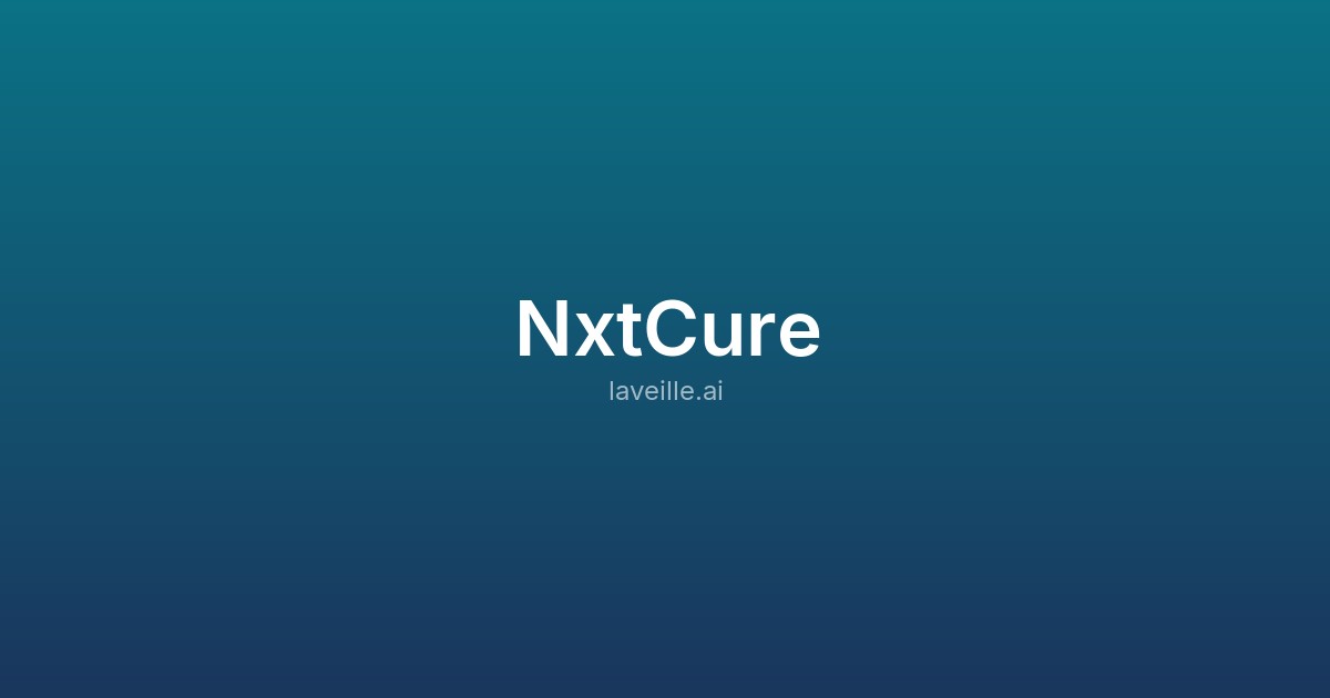 Capture d'écran de NxtCure