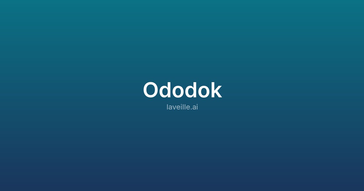 Capture d'écran de Ododok