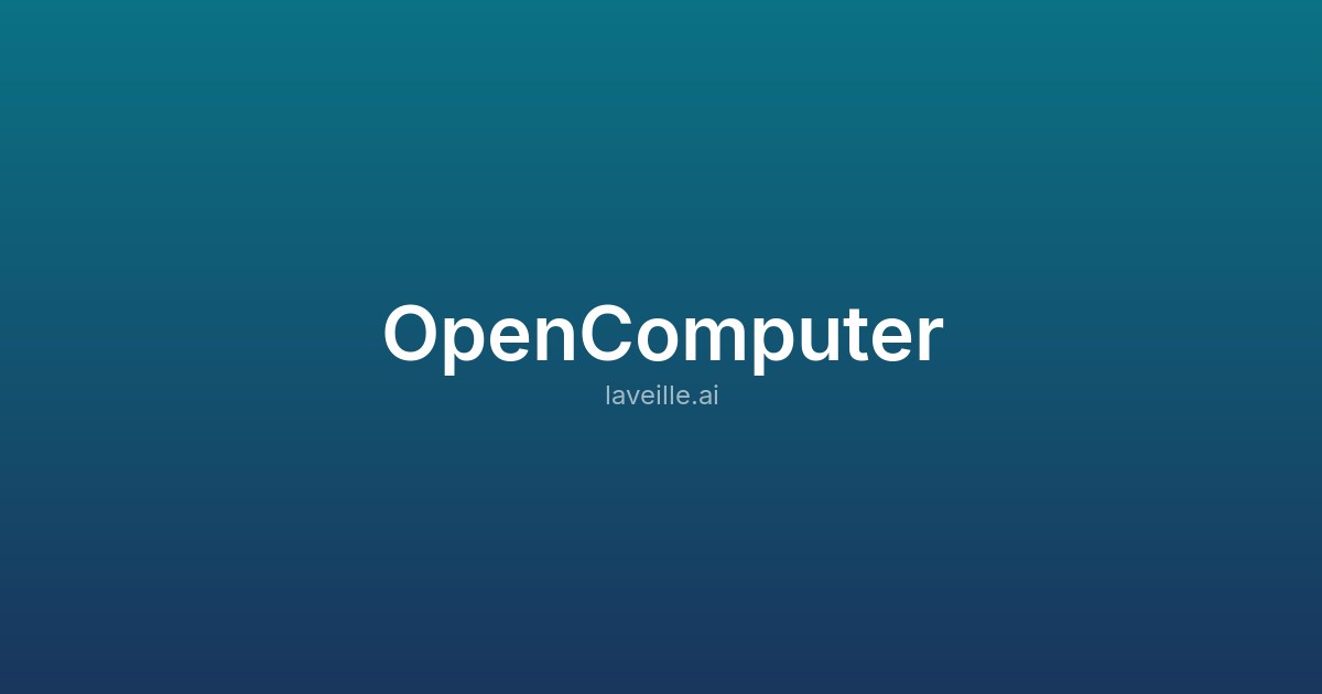 Capture d'écran de OpenComputer