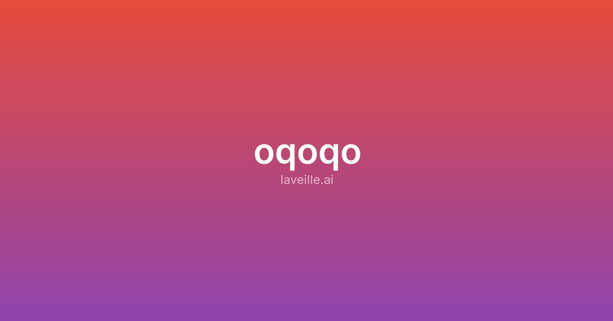 Capture d'écran de oqoqo