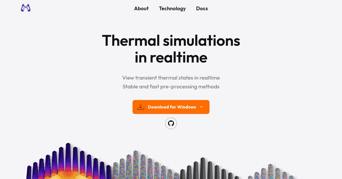 Capture d'écran de ParaMetal: 3D Realtime Thermal Analysis SIM