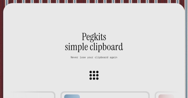 Capture d'écran de Pegkits