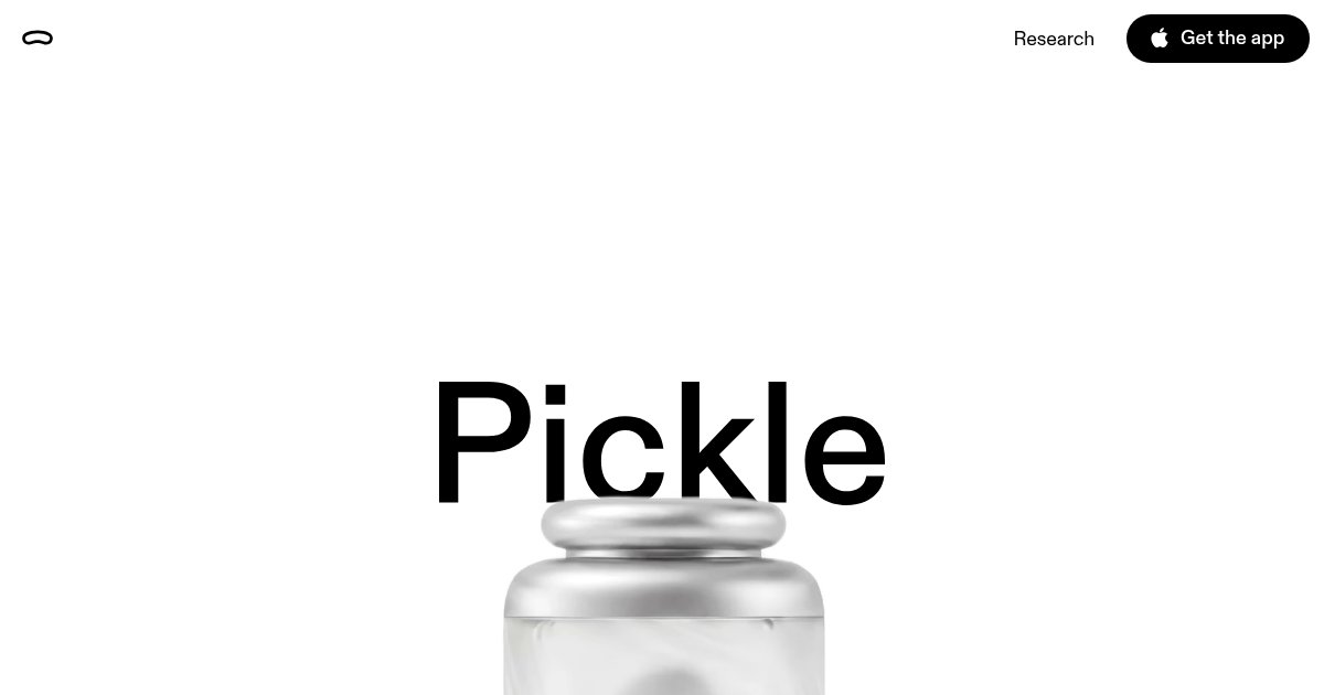 Capture d'écran de Pickle