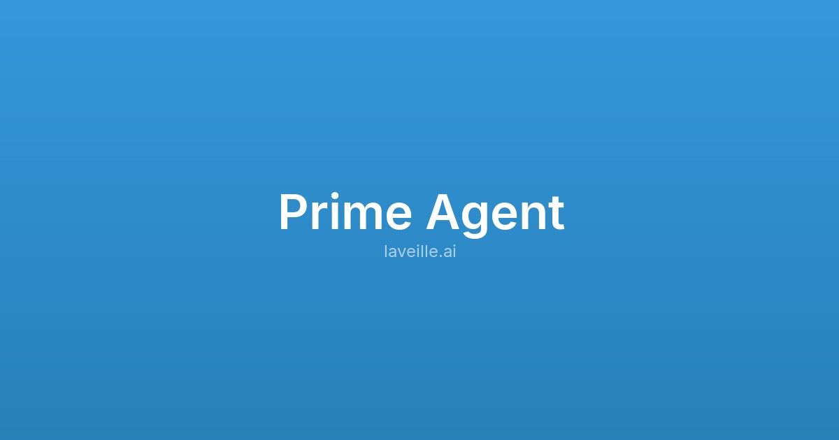 Capture d'écran de Prime Agent