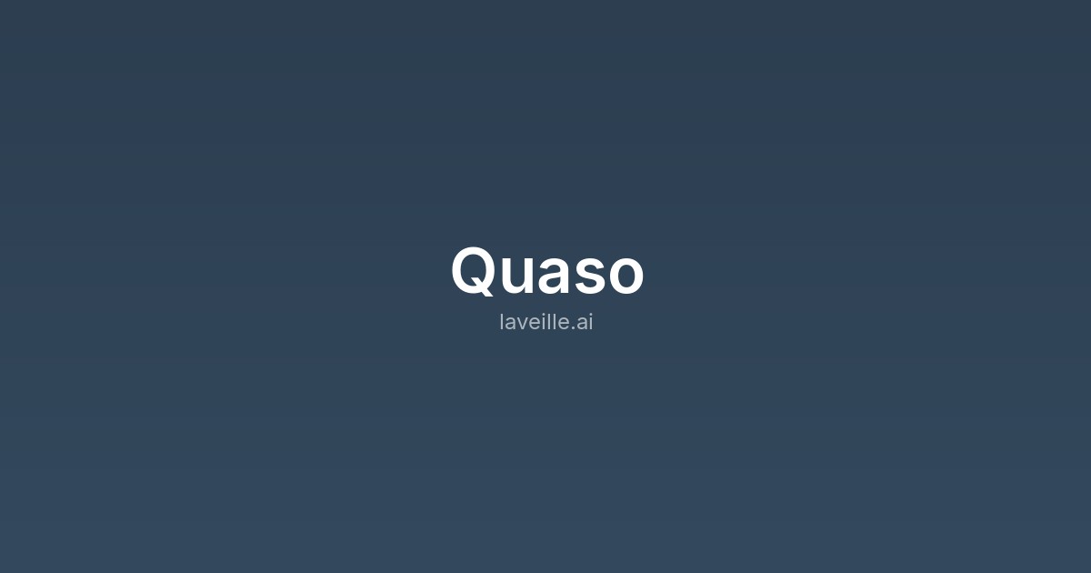 Capture d'écran de Quaso