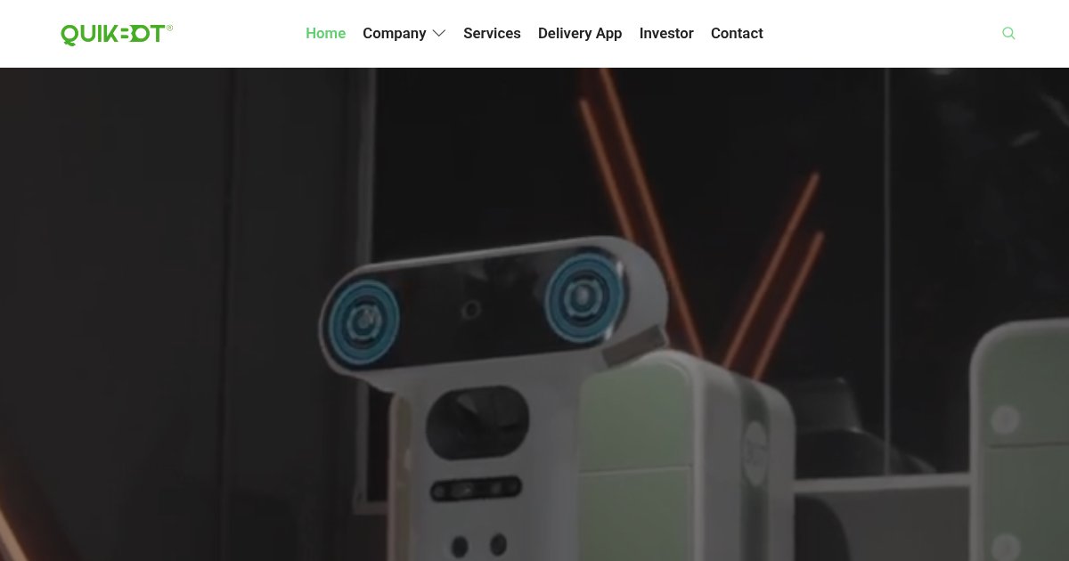 Capture d'écran de QuikBot Technologies