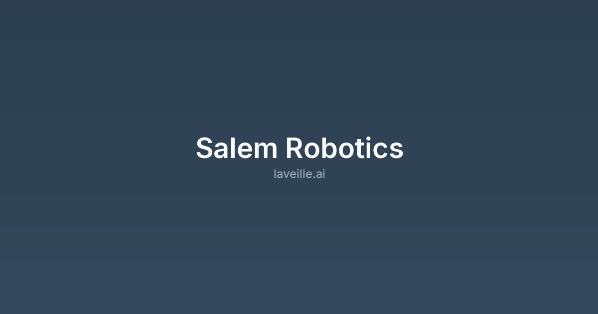 Capture d'écran de Salem Robotics