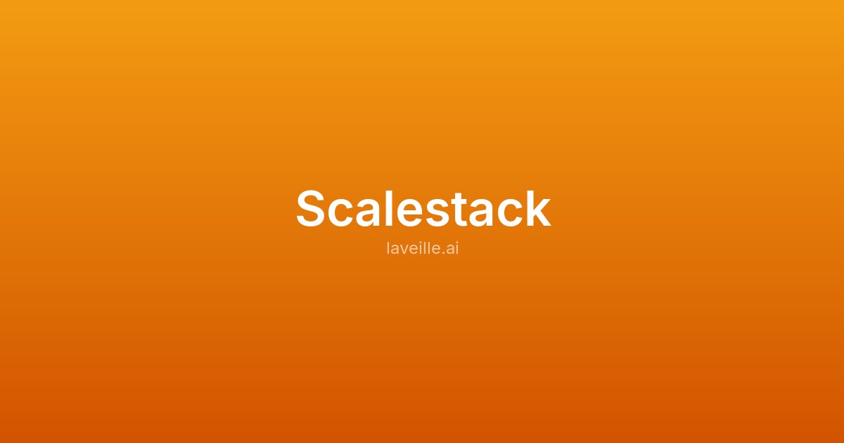 Capture d'écran de Scalestack
