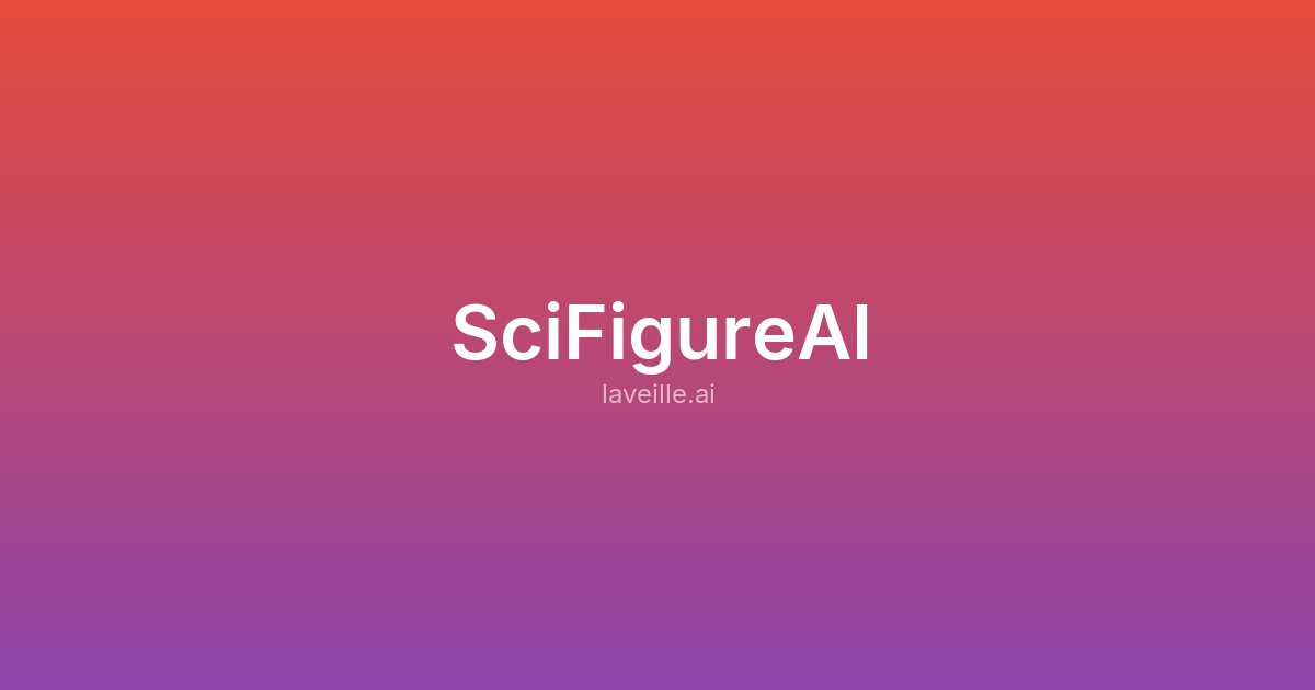 Capture d'écran de SciFigureAI