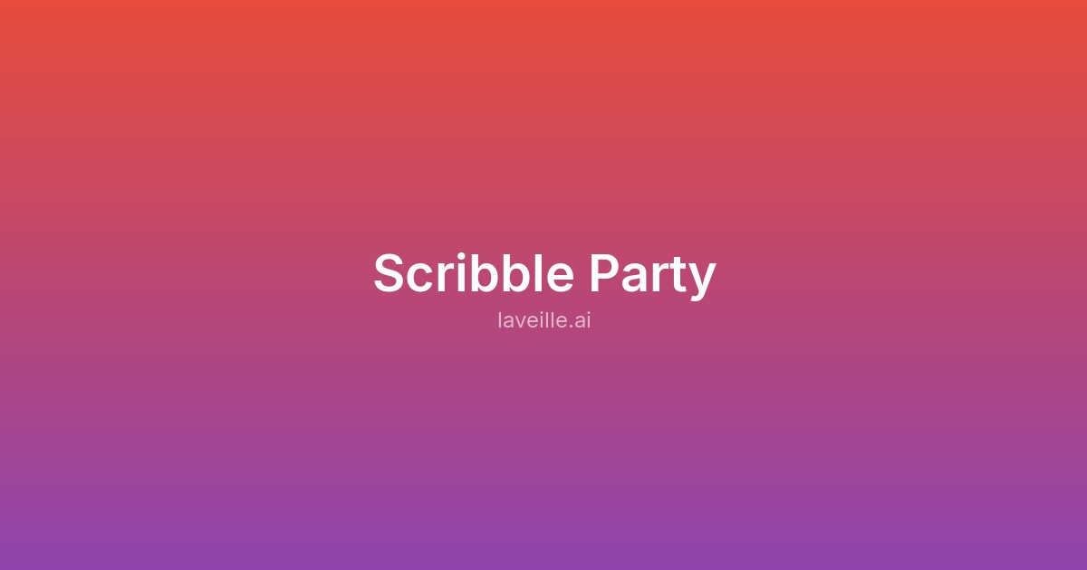 Capture d'écran de Scribble Party