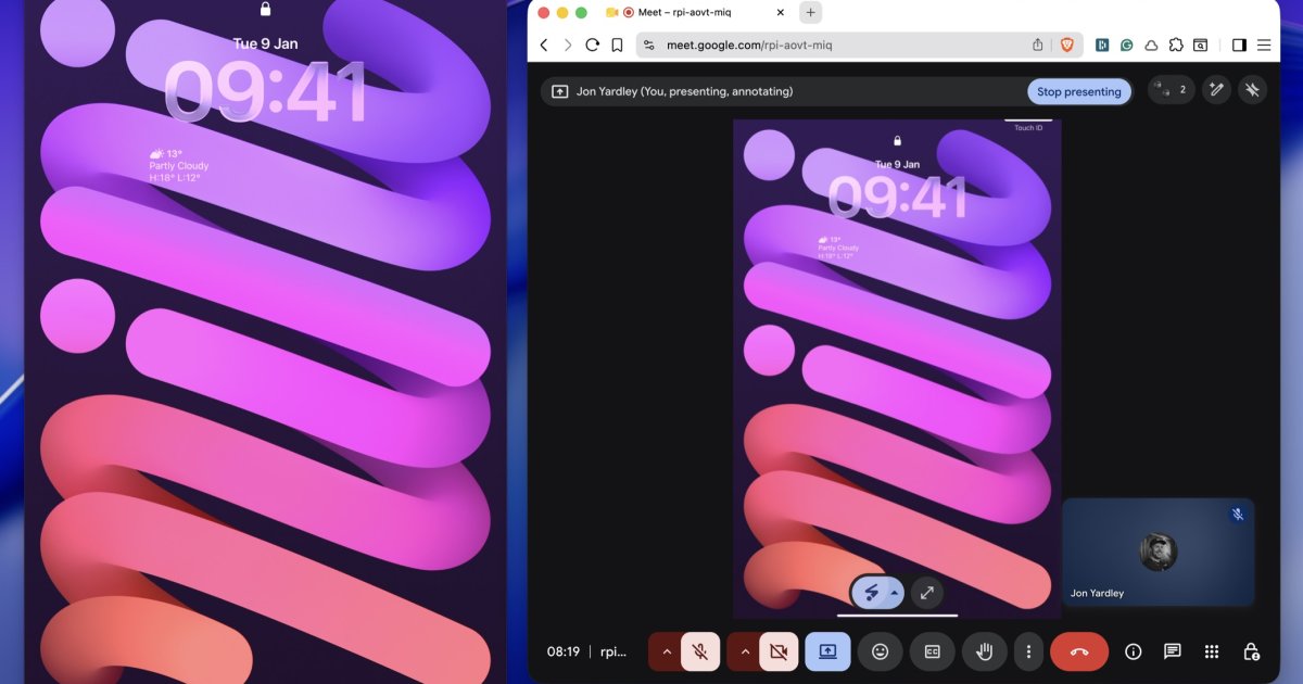 Capture d'écran de SharePad