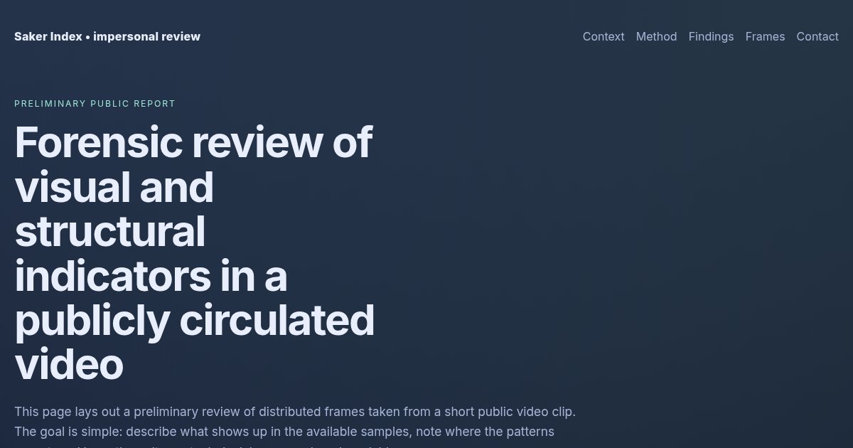 Capture d ecran de DeepFake Detector Flags Swalwell Video as Fake