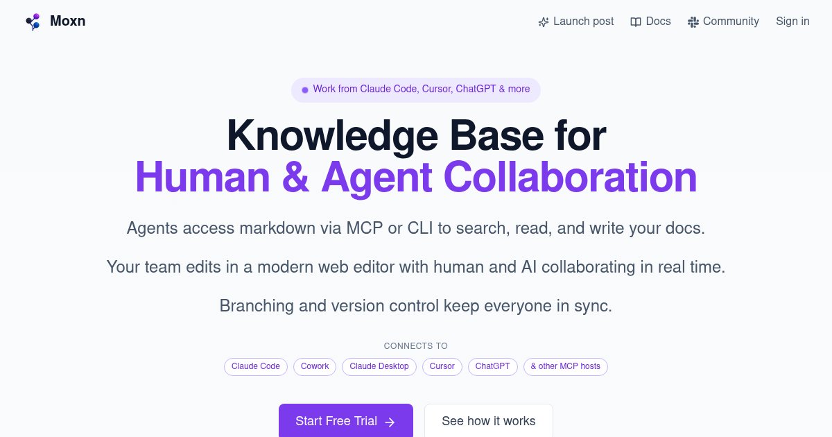 Capture d ecran de Moxn