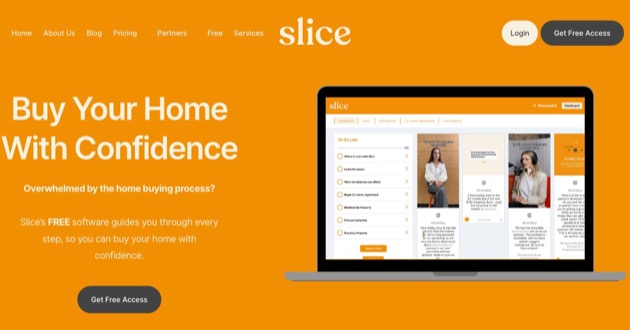 Capture d'écran de Slice Technologies