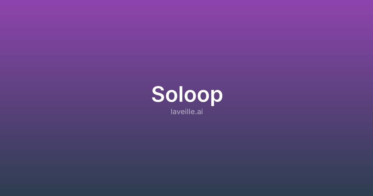 Capture d'écran de Soloop