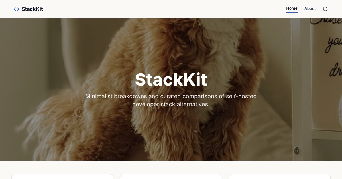 Capture d'écran de StackKit