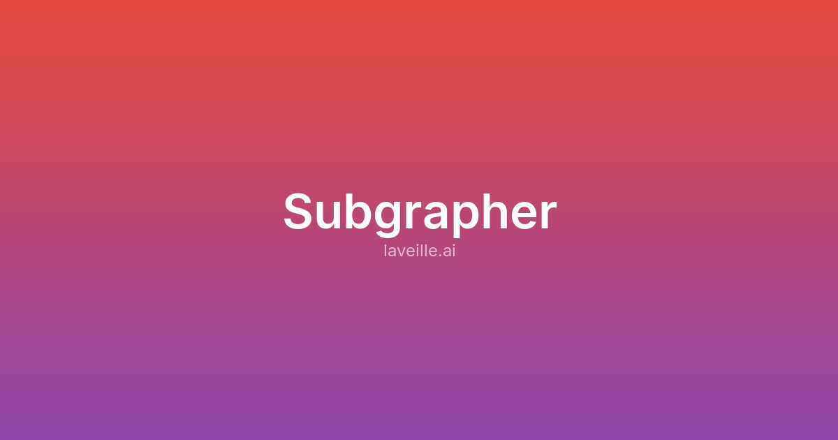 Capture d'écran de Subgrapher