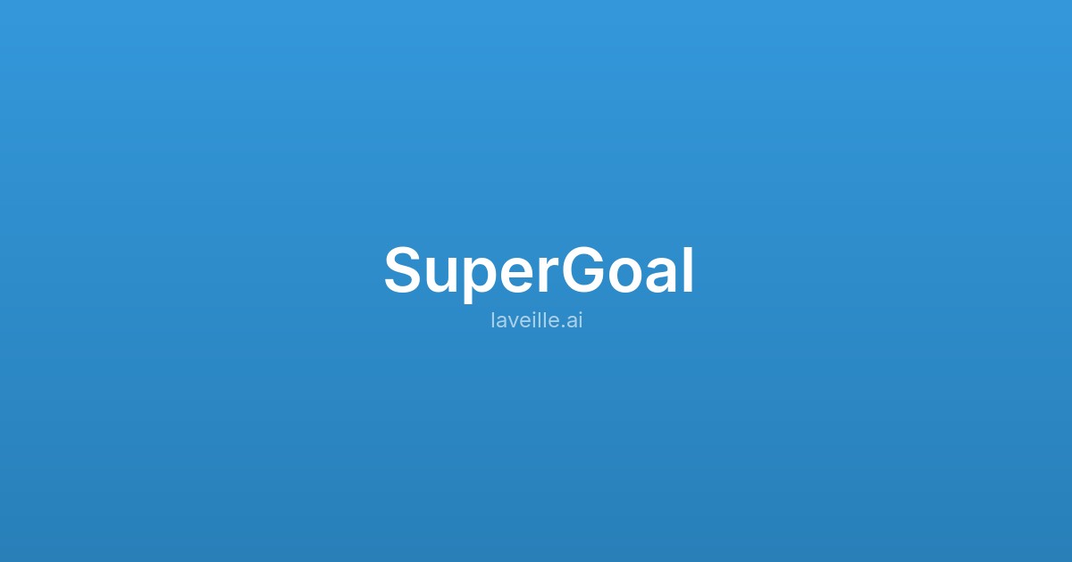 Capture d'écran de SuperGoal