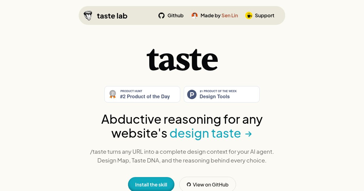 Capture d'écran de Taste Lab