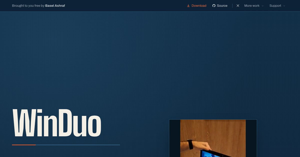 Capture d'écran de The iPhone Duo fold effect on any Windows laptop