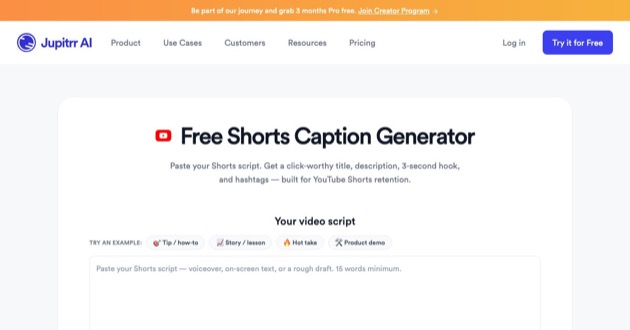 Capture d'écran de VideoOS by Jupitrr AI