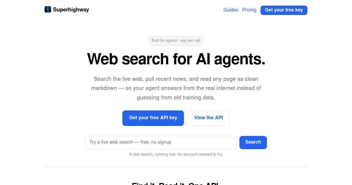 Capture d'écran de Web tools an AI agent pays for per call in USDC, no API key (x402+MCP)