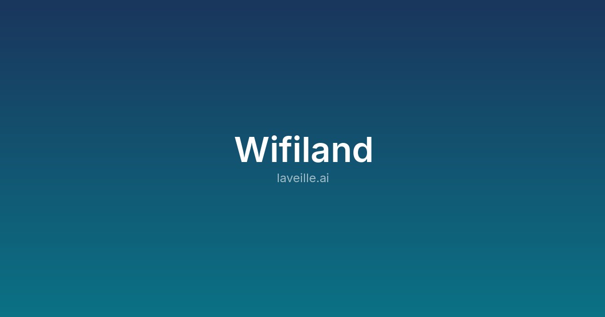 Capture d'écran de Wifiland