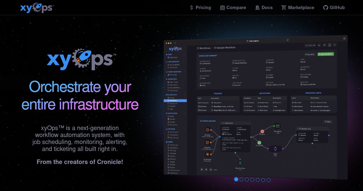Capture d'écran de xyOps