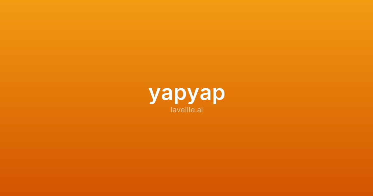 Capture d'écran de yapyap