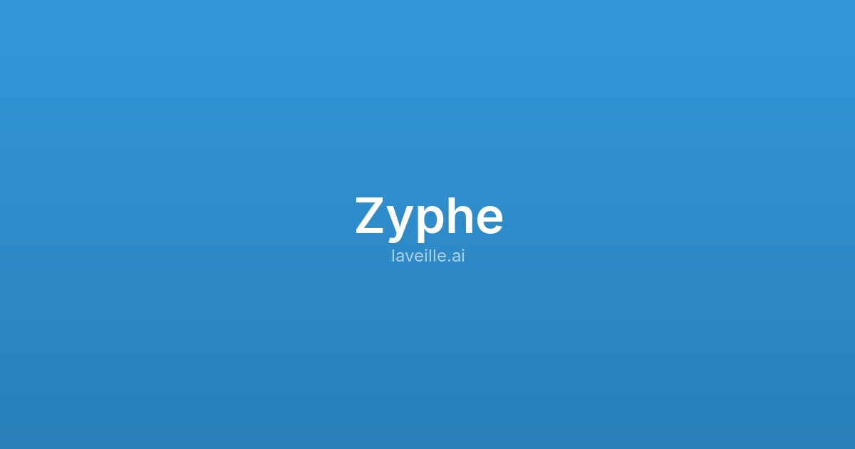 Capture d'écran de Zyphe