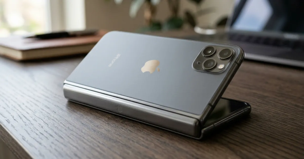 iPhone Fold : un design révolutionnaire révélé par un leak
