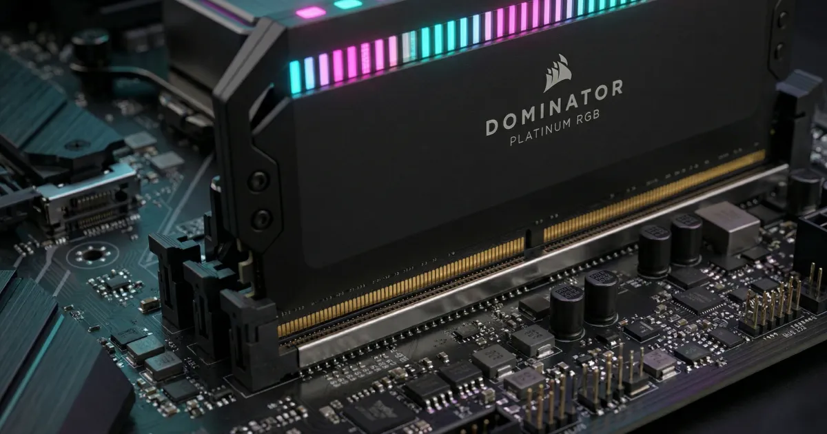 Offre exceptionnelle sur la RAM DDR5 Corsair 32 Go