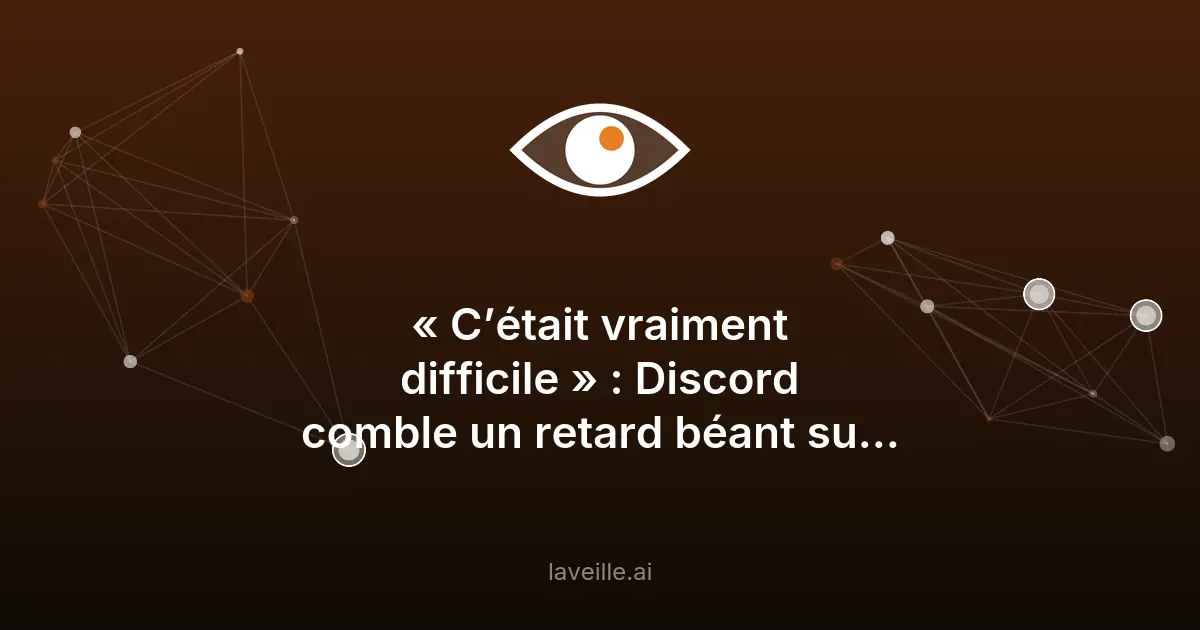 Discord améliore sa sécurité avec le chiffrement de bout en bout