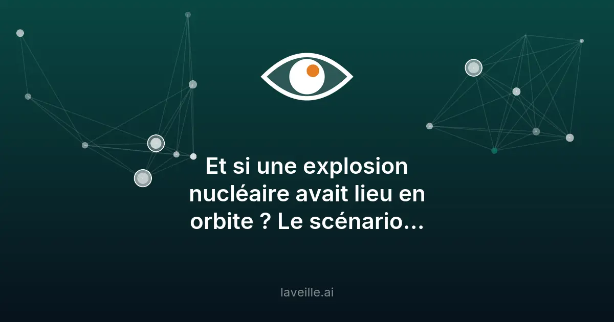 Explosion nucléaire dans l'espace : les simulations de l'armée américaine