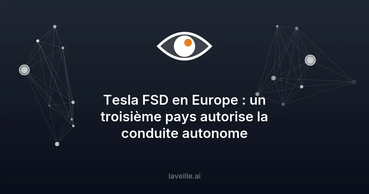 Tesla FSD autorisé en Estonie : vers une généralisation en Europe