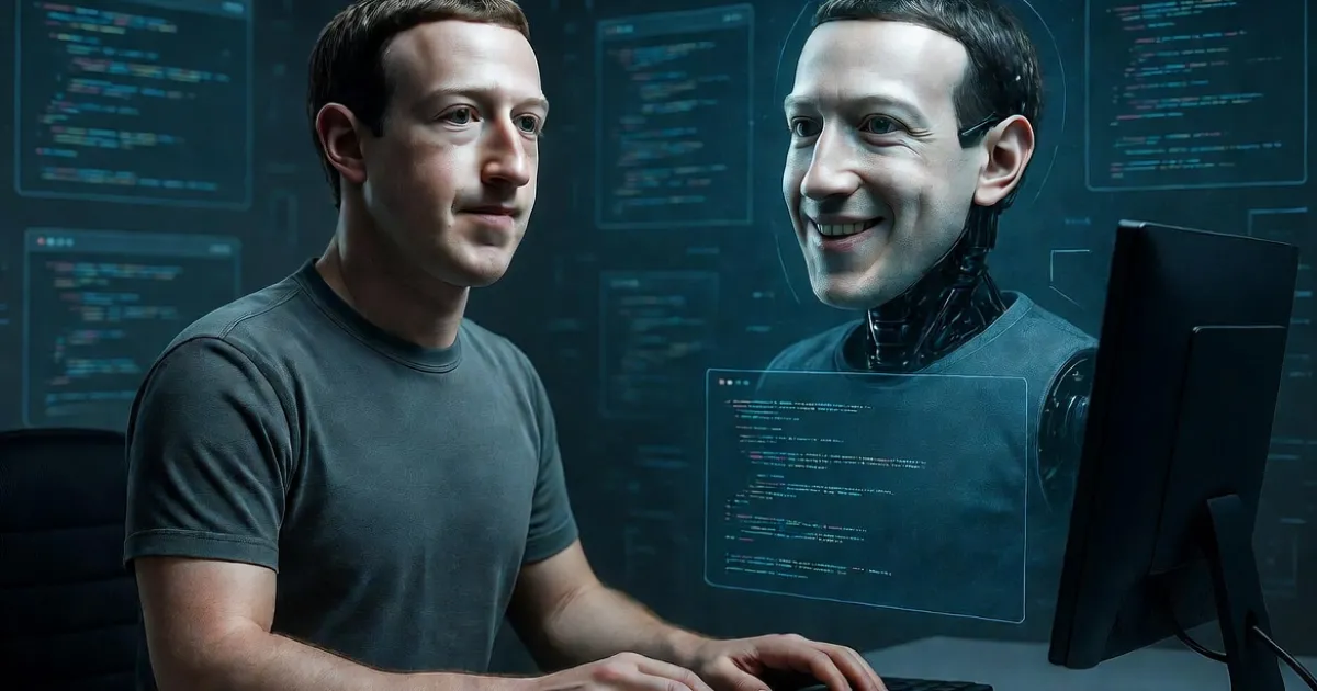 Meta crée un clone IA de Zuckerberg : révolution en vue