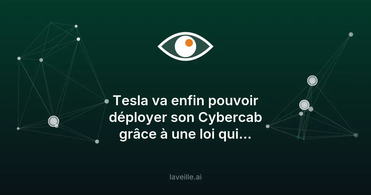 Tesla déploie ses robotaxis autonomes au Texas