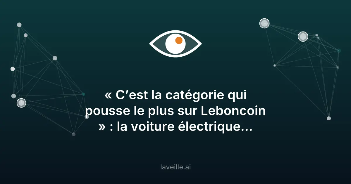 Voitures électriques d'occasion : ventes en hausse en 2026