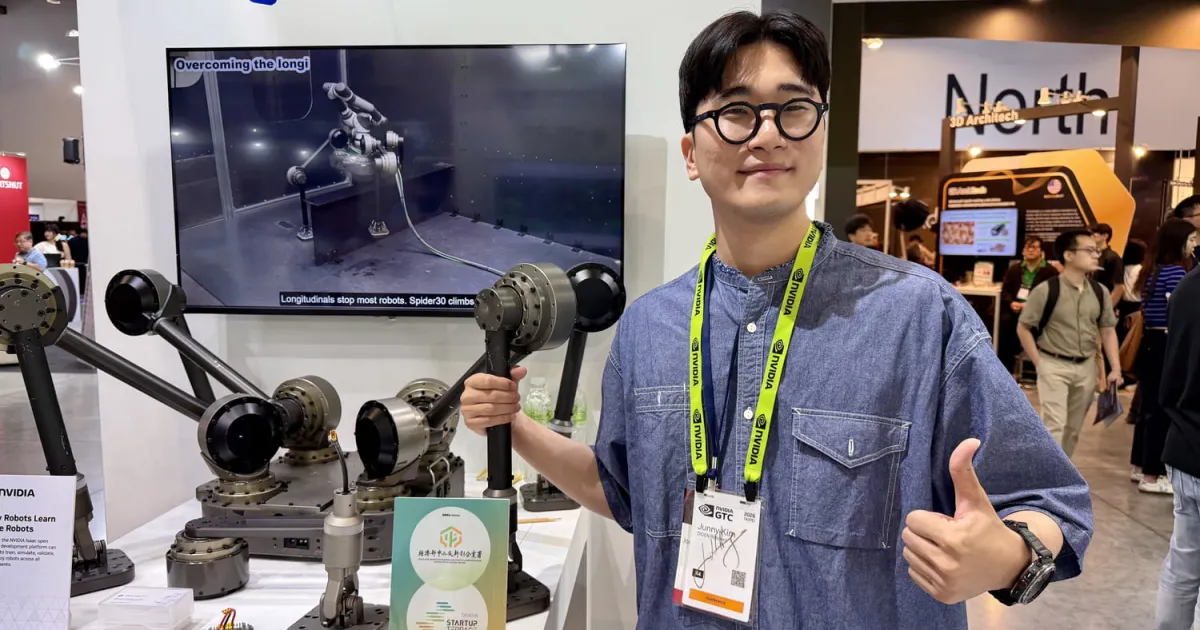 Robot araignée de Diden Robotics pour chantiers navals
