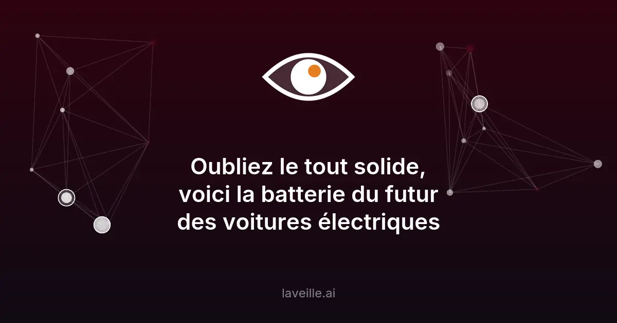 CATL explore les batteries lithium-air pour véhicules électriques