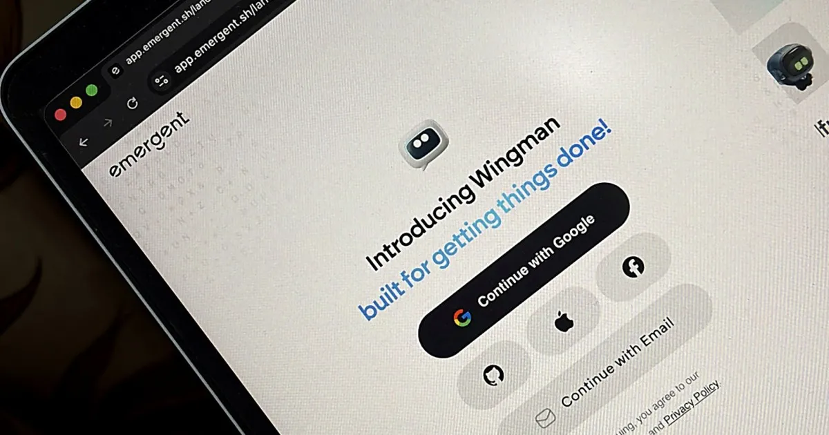 Wingman : l'agent IA autonome d'Emergent