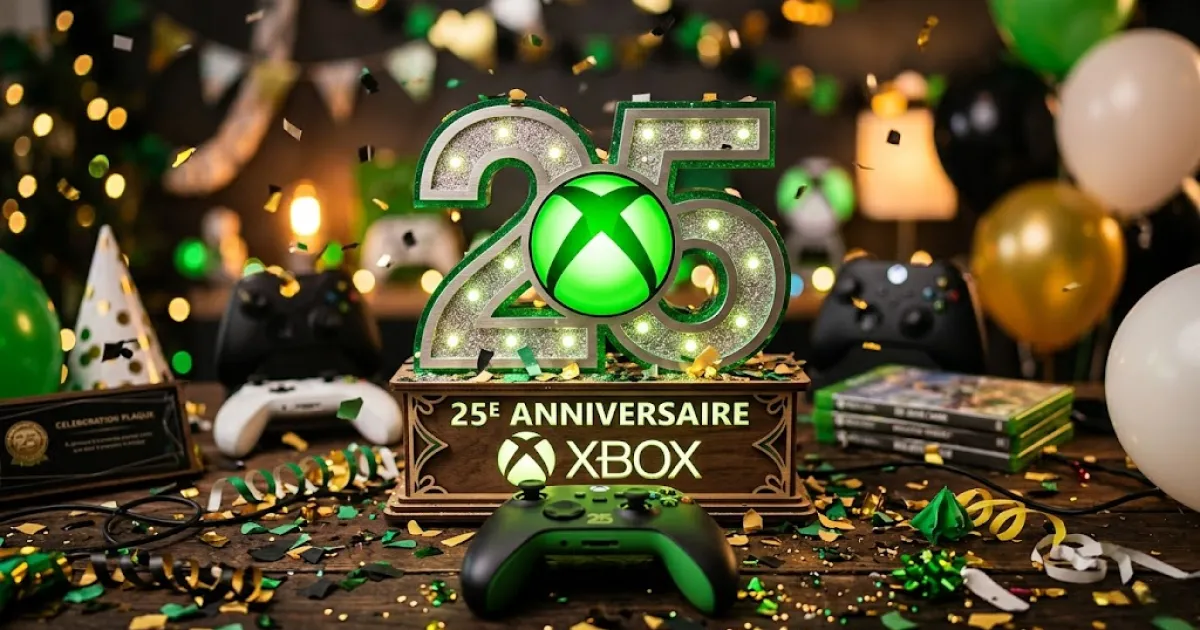 Xbox Series X édition 25 ans : hommage nostalgique