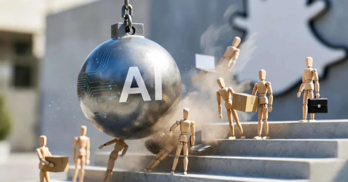 Snap licencie 1000 salariés grâce à l'IA : analyse