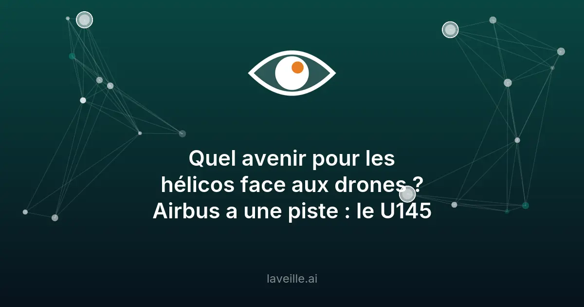 Airbus dévoile le U145, un hélicoptère drone autonome