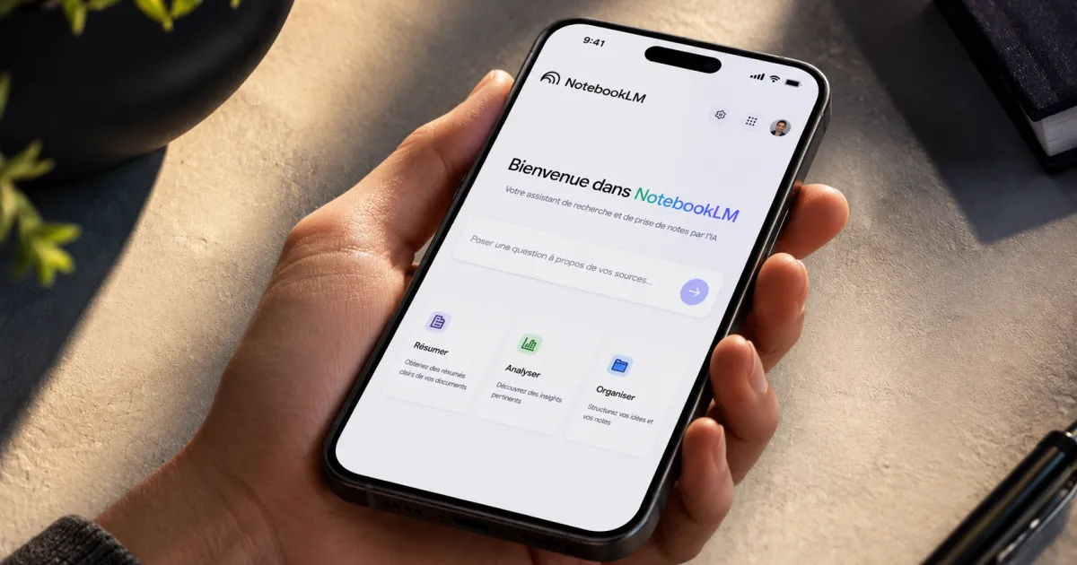 Google améliore NotebookLM avec Gemini 3.5