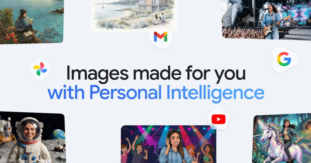 Gemini : génération d'images personnalisées avec Google Photos