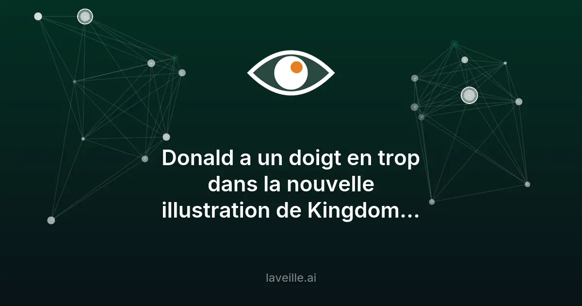 L'IA dans Kingdom Hearts : Donald avec cinq doigts