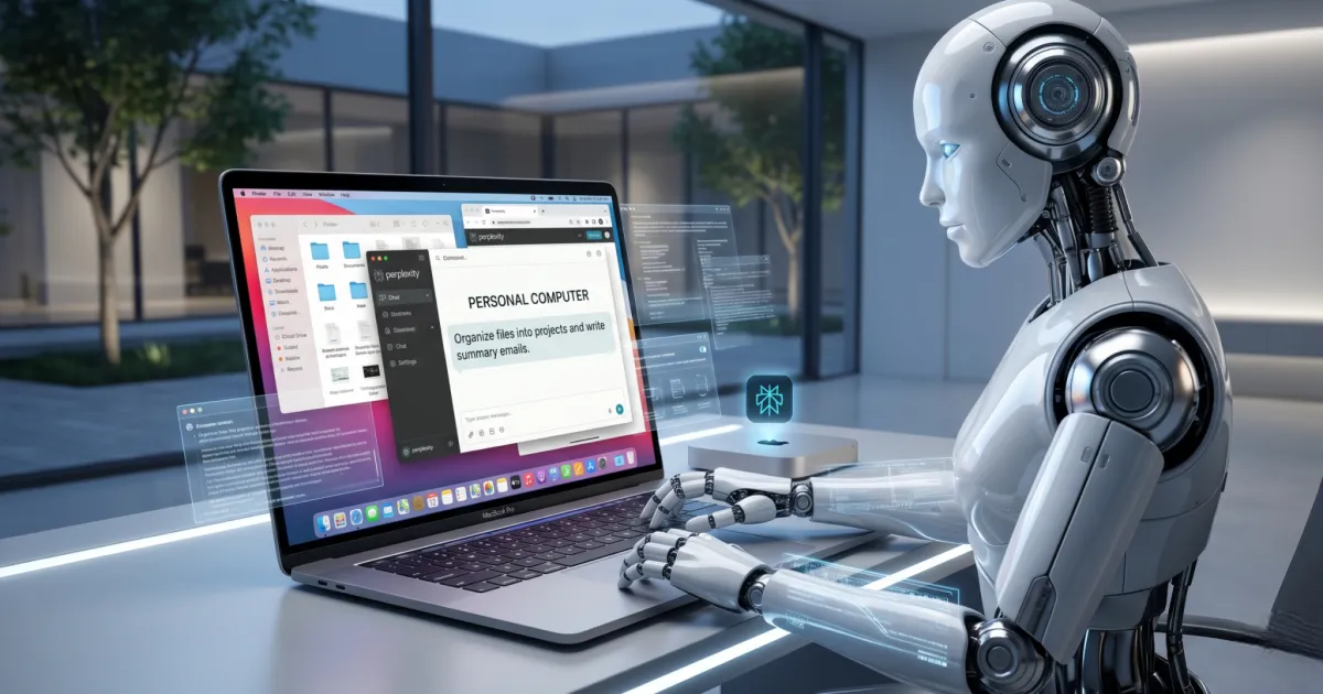 Perplexity automatise les Mac avec son IA Personal Computer